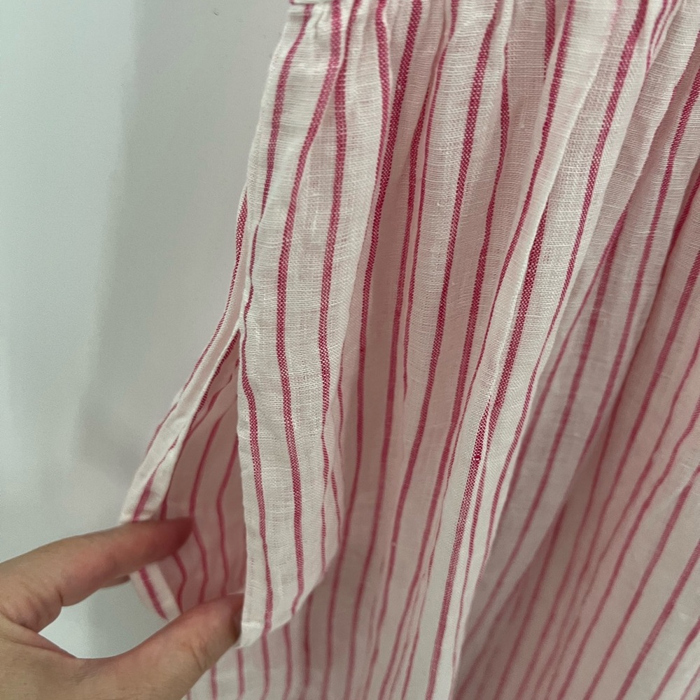 Frank & Eileen Daphne stripe linen dress - Picture 8 of 10